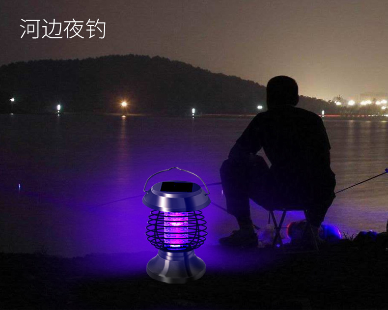 室內室外太陽能滅蚊燈SX-02夜間垂釣