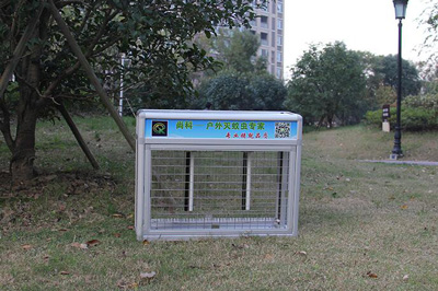 電擊式小區(qū)戶外滅蚊器，箱體